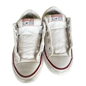 Converse Chuck Taylor All Star Chucks White padded Streetwear grunge kids size 1